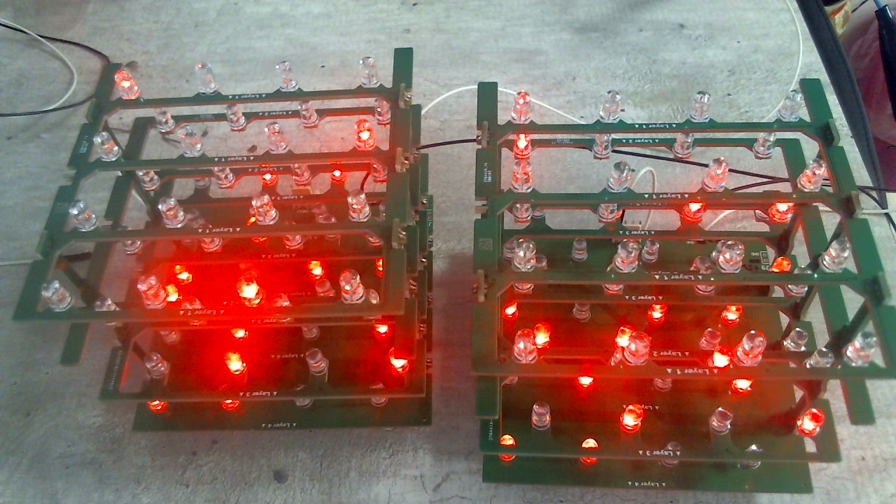 3D cube PCB